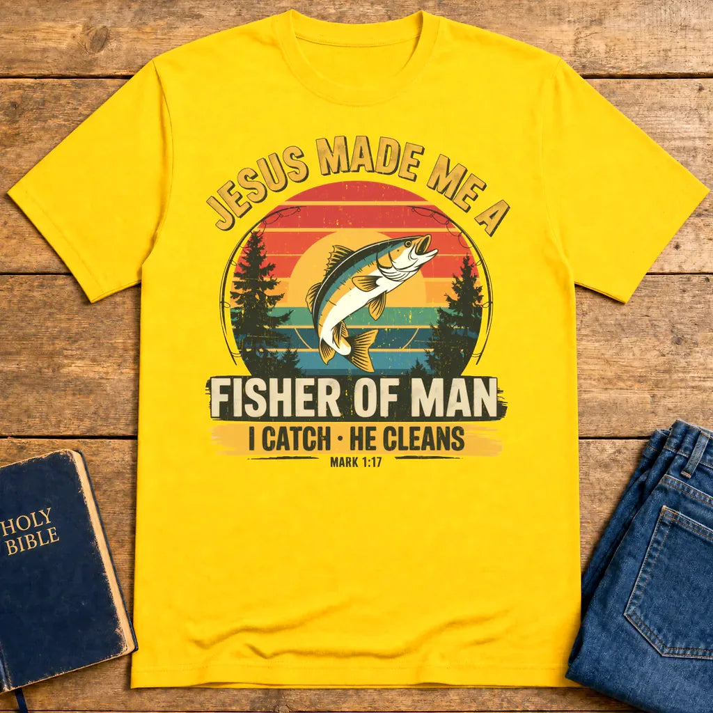 Fisher of Man T-Shirt - Daisy