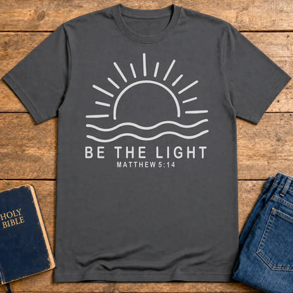 Be the light T-Shirt - Charcoal