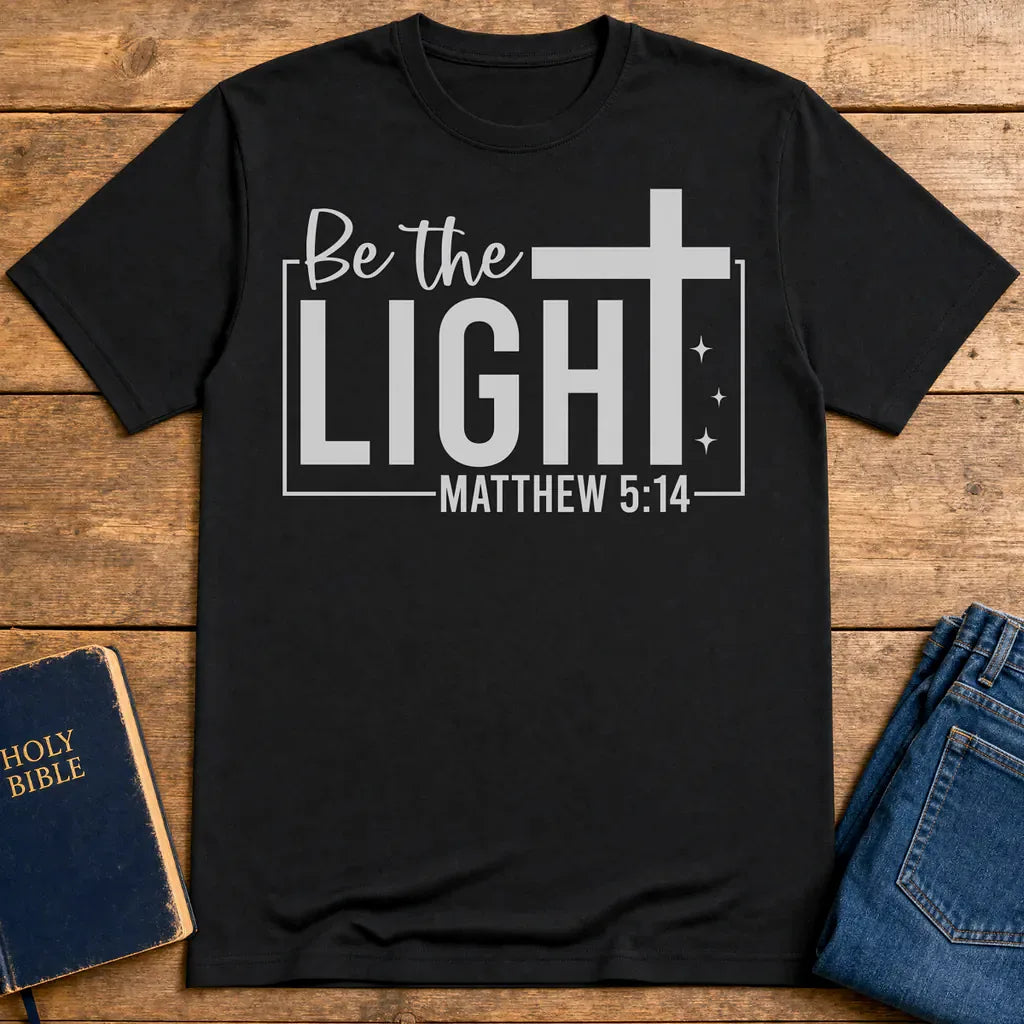 Be The Light T-Shirt - Black