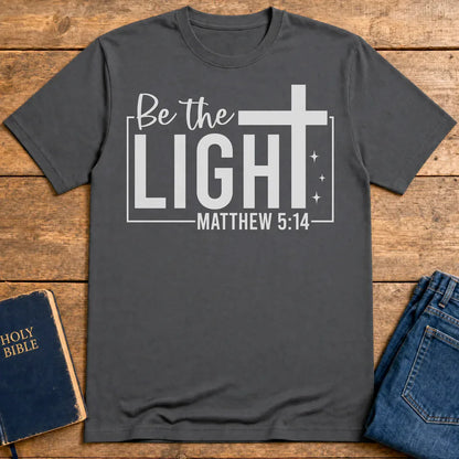 Be The Light T-Shirt - Charcoal