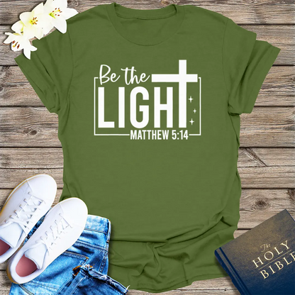 Powered by Prayer T-Shirt - Military Green