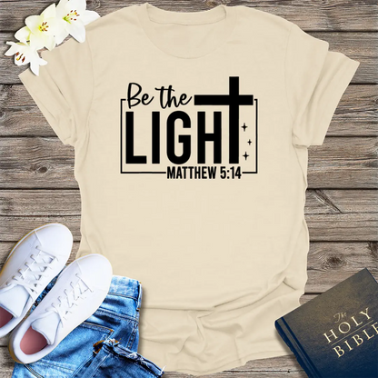 Powered by Prayer T-Shirt - Natural