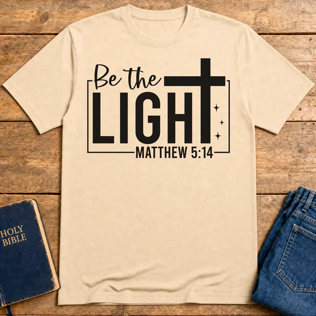 Be The Light T-Shirt - Natural