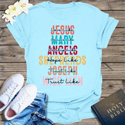 Only Jesus Matters T-Shirt - Light Blue