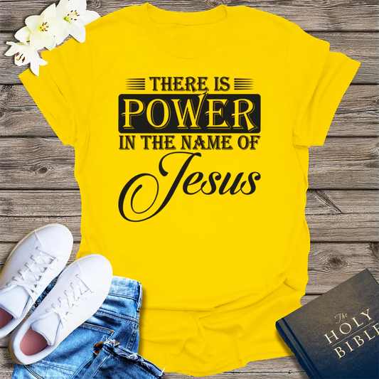Power in the Name T-Shirt - Daisy