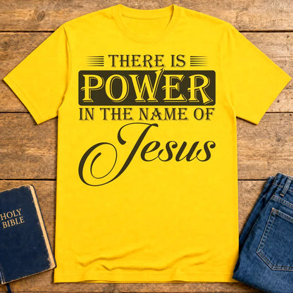 Power in the Name T-Shirt - Daisy