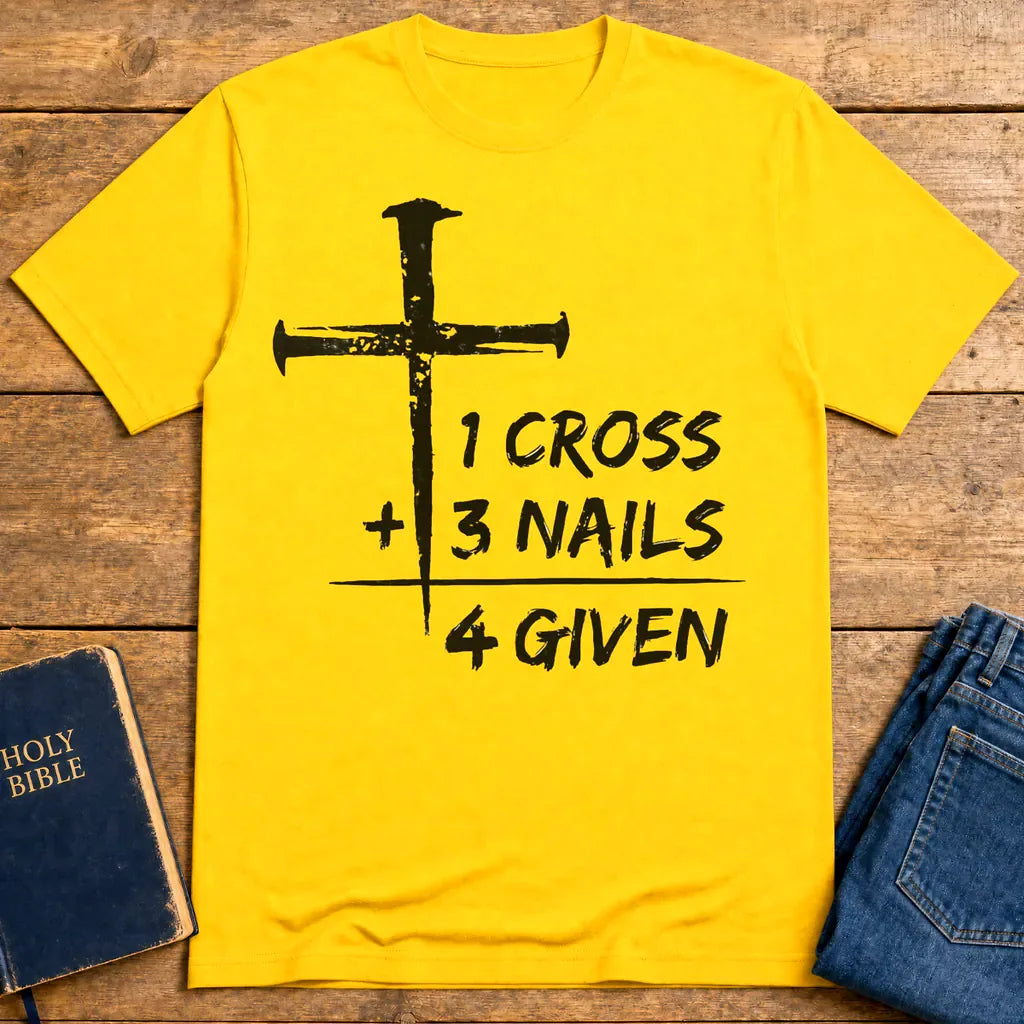 One Cross Forgiven T-Shirt - Daisy