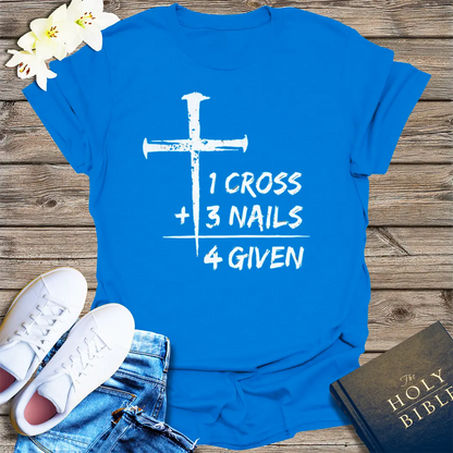 One Cross Forgiven T-Shirt - Royal