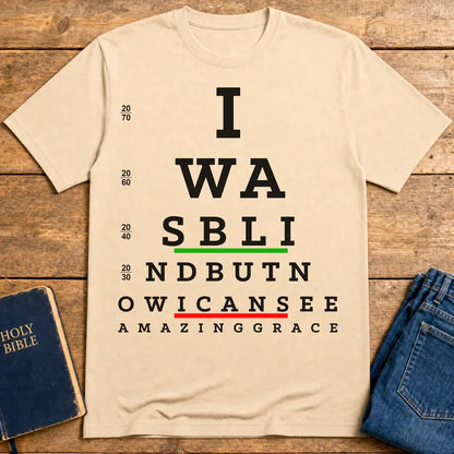 Now I Can See T-Shirt - Natural