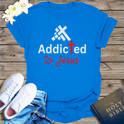 Addicted to Jesus T-Shirt - Royal