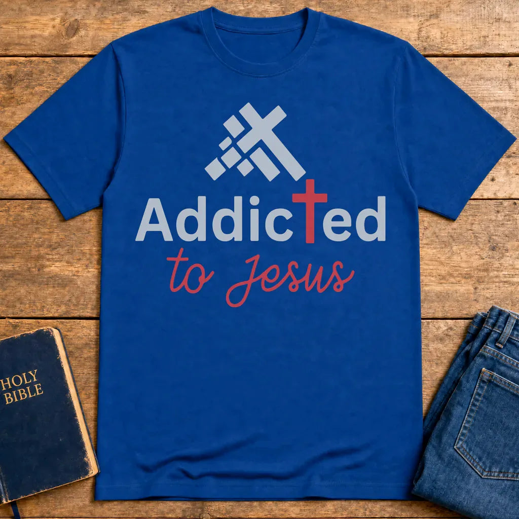 Addicted to Jesus T-Shirt - Royal