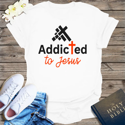 Addicted to Jesus T-Shirt - White