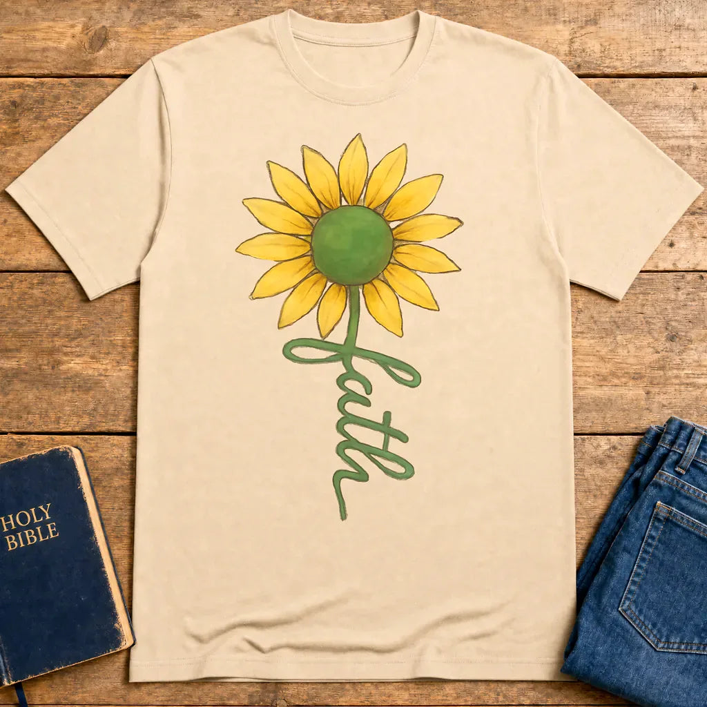 Sunflower Faith T-Shirt - Natural
