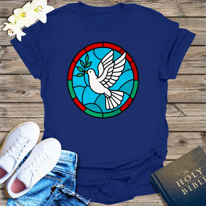 Peaceful Dove T-Shirt - Navy