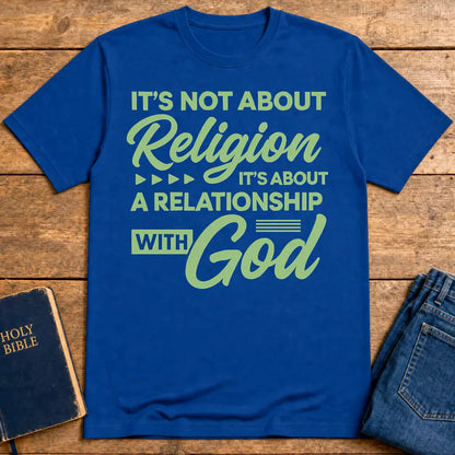 Relationship with God T-Shirt - Royal