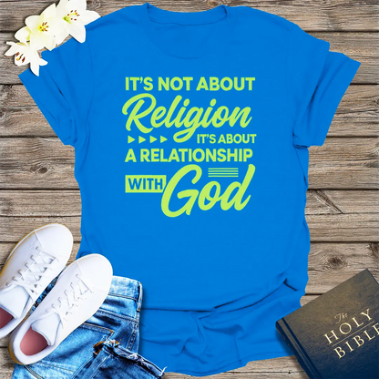 Relationship with God T-Shirt - Royal