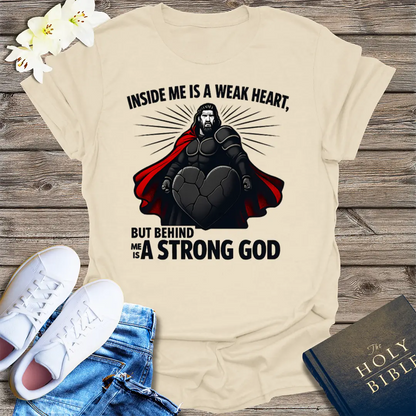 Strong God Warrior T-Shirt - Natural