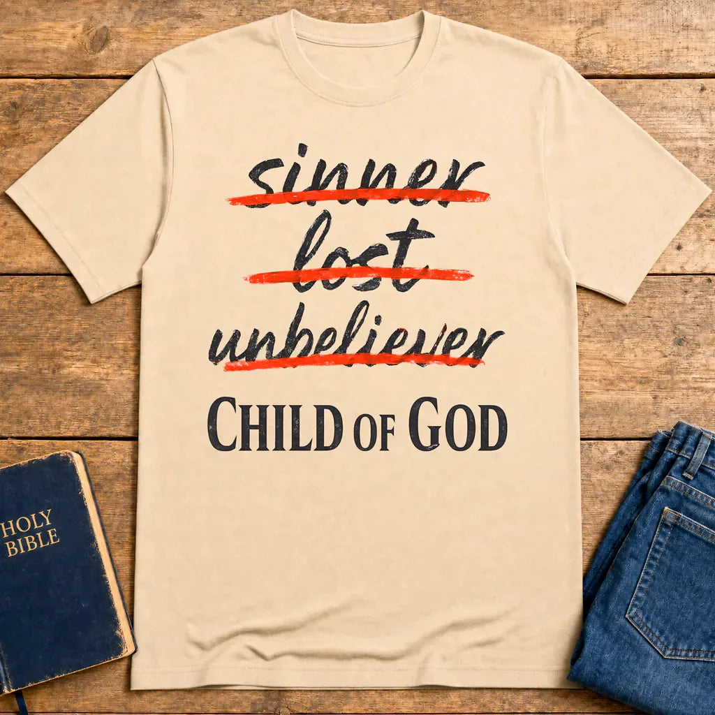 Child of God Identity T-Shirt - Natural
