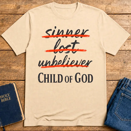 Child of God Identity T-Shirt - Natural