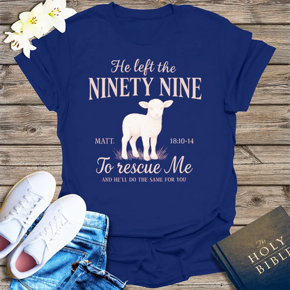 Ninety-Nine Rescue T-Shirt - Navy