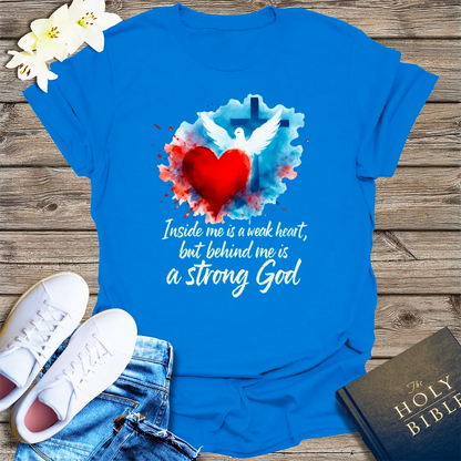 Strong God Faith T-Shirt - Royal