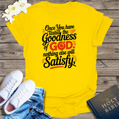 Goodness of God T-Shirt - Daisy