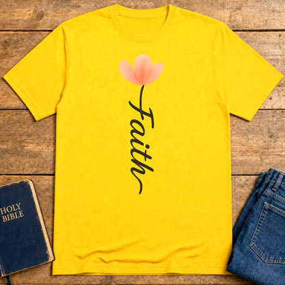 Faith Blossom T-Shirt - Daisy