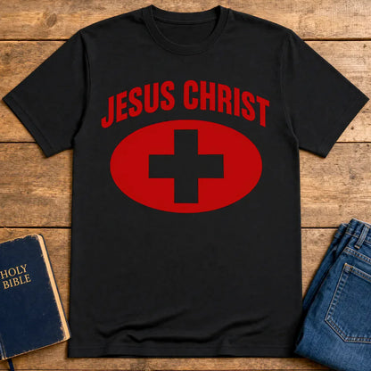 Jesus Christ Heals T-Shirt - Black