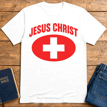Jesus Christ Heals T-Shirt - White