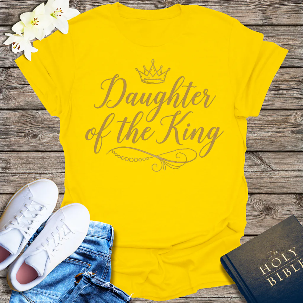 Daughter of the King T-Shirt - Daisy
