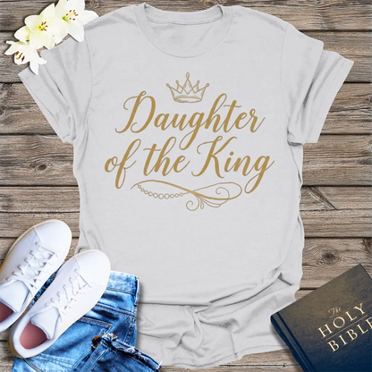 Daughter of the King T-Shirt - Ice Grey