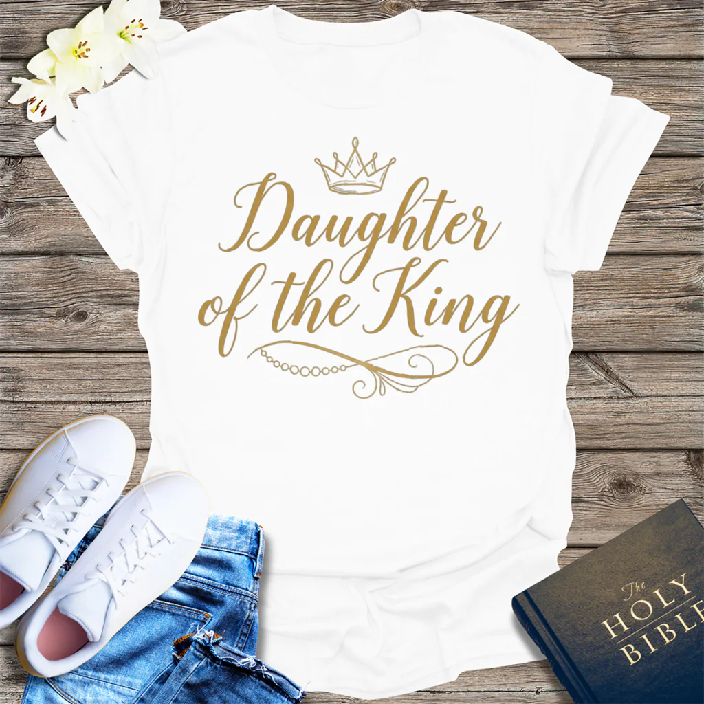 Daughter of the King T-Shirt - White