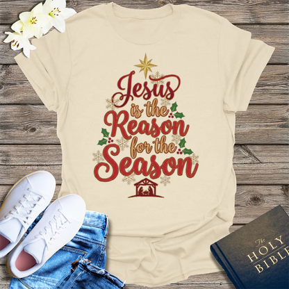 Jesus Is the Reason T-Shirt - Natural