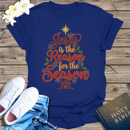 Jesus Is the Reason T-Shirt - Navy