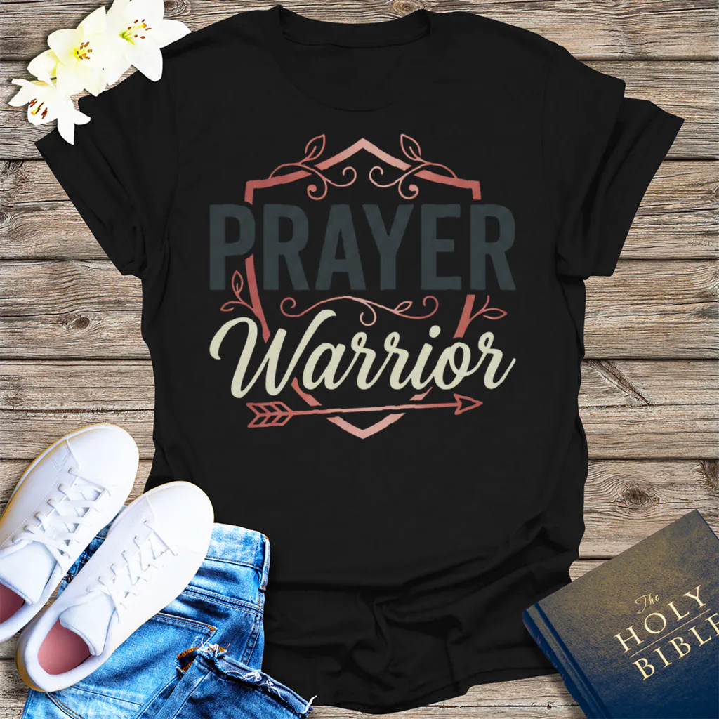 Prayer Warrior T-Shirt - Black