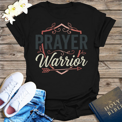 Prayer Warrior T-Shirt - Black