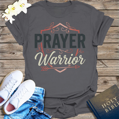 Prayer Warrior T-Shirt - Charcoal