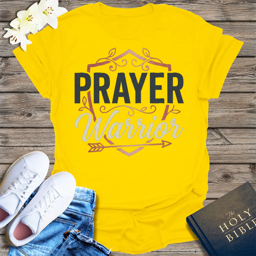 Prayer Warrior T-Shirt - Daisy