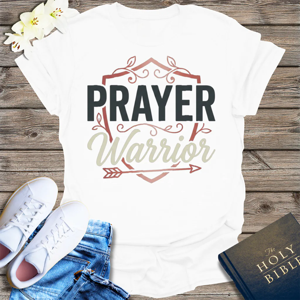 Prayer Warrior T-Shirt - White