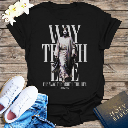 Walk With Grace T-Shirt - Black