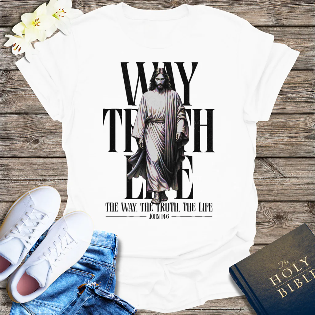 Walk With Grace T-Shirt - White