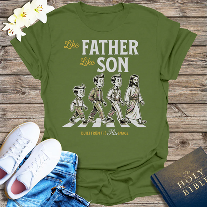 Built From The Image T-Shirt - Military Green