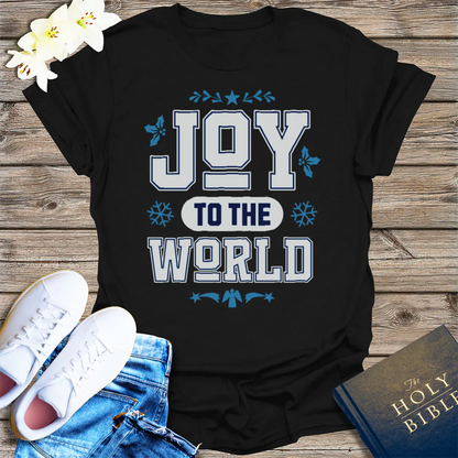 Joy to the World T-Shirt - Black