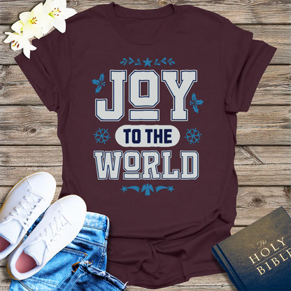 Joy to the World T-Shirt - Dark Chocolate