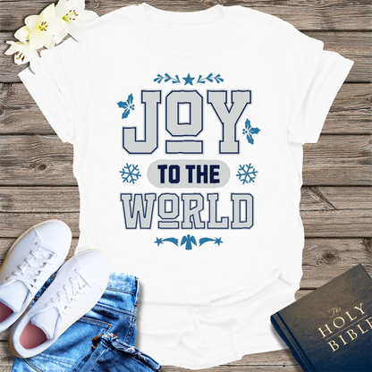Joy to the World T-Shirt - White