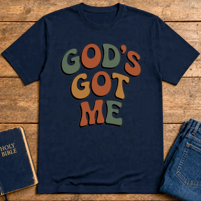 God's Got Me T-Shirt - Navy