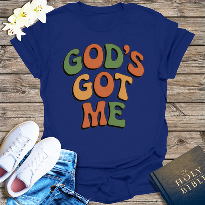 God's Got Me T-Shirt - Navy