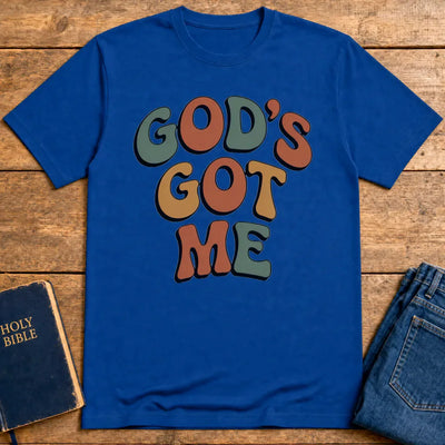 God's Got Me T-Shirt - Royal