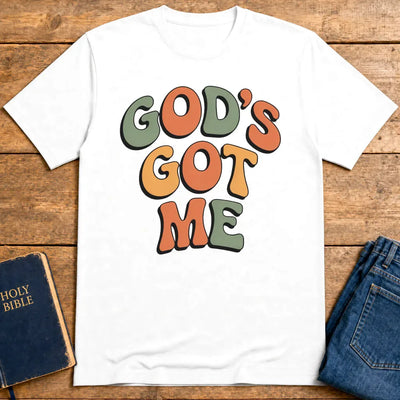 God's Got Me T-Shirt - White