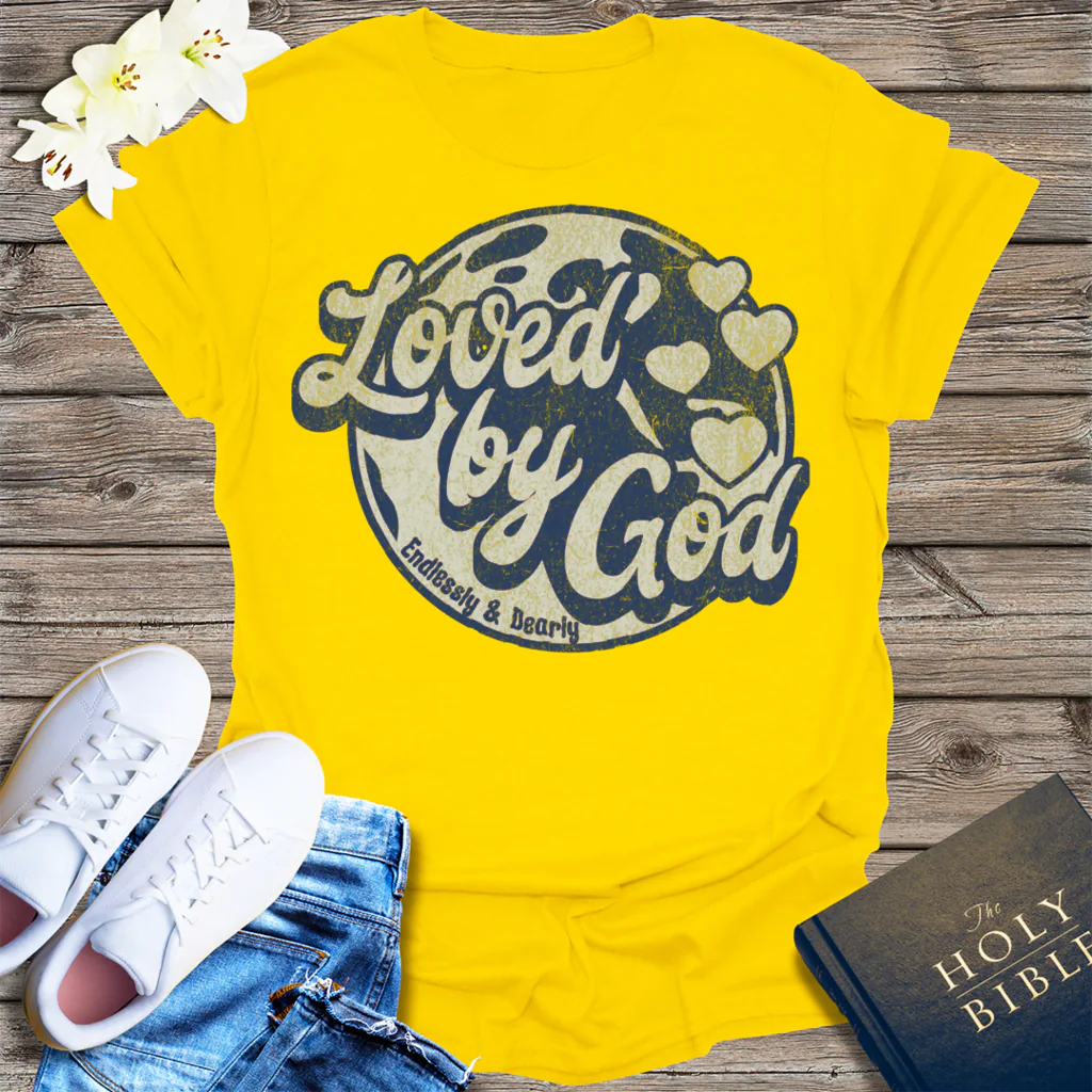 Loved by God T-Shirt - Daisy